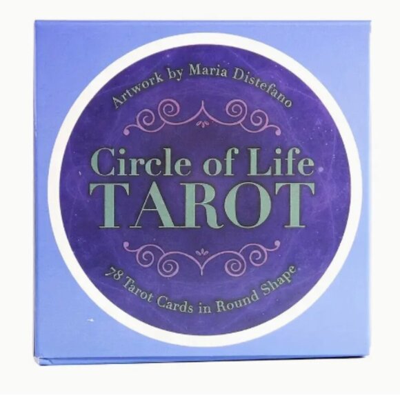 Circle of Life Tarot Round 78 Card Deck NWT - Picture 5 of 5